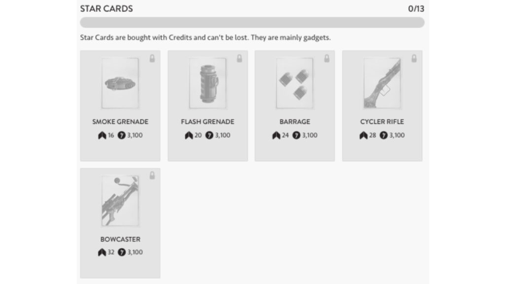 StarWarsBattlefrontStarCards