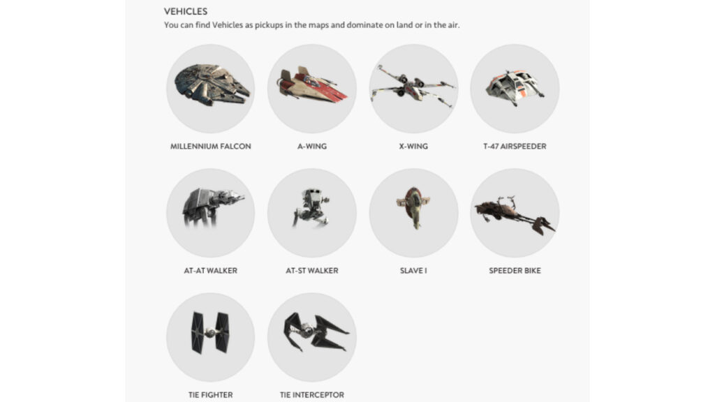 StarWarsBattlefrontVehicles