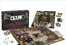 Game of Thrones Clue brætspil konkurrence