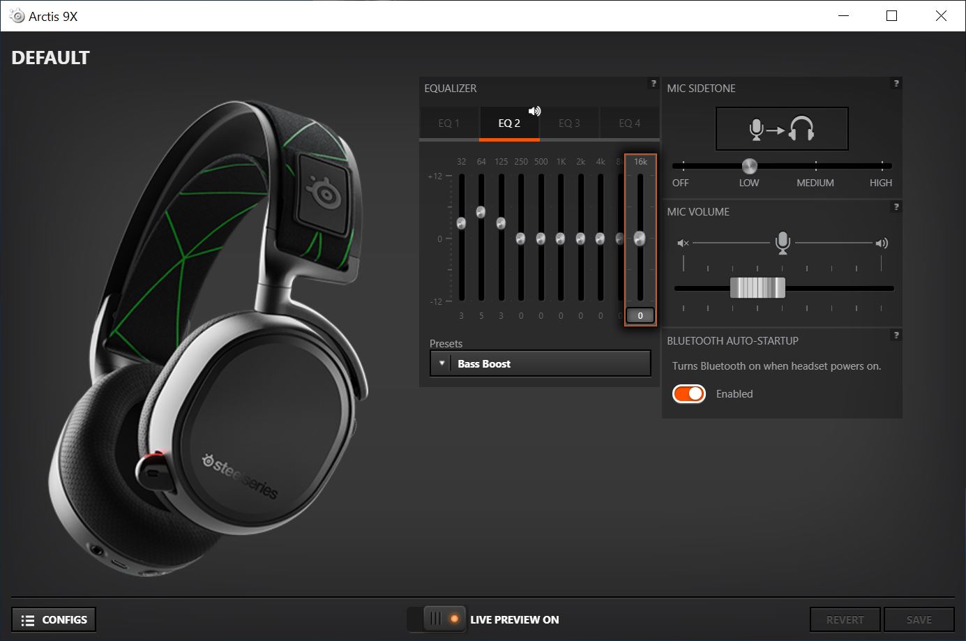 steelseries artic 9x