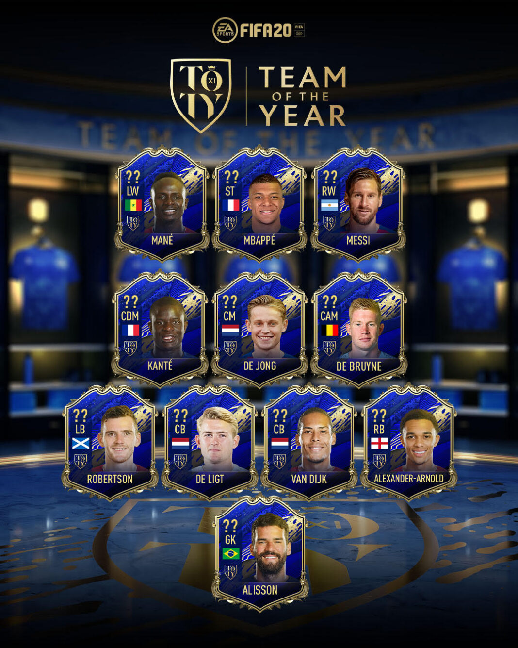 team of the year 2020
