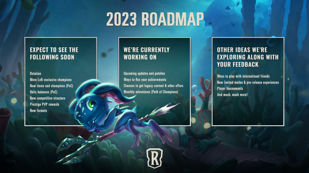 LoR 2023 Roadmap GamersLounge