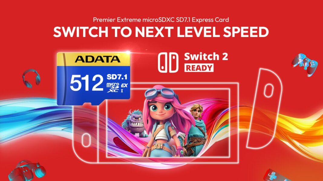 ADATA microSDXC SD Switch 2