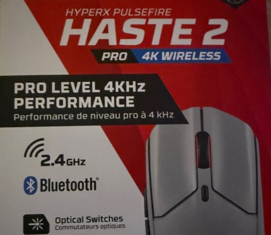 HyperX Pulsefire Haste 2 Pro 4K Wireless