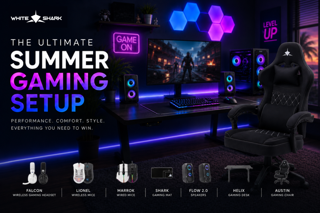 White Shark summer gaming