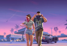 GTA 6 bliver større, vildere og mere detaljeret end vi nogensinde har set – her er alle de store features! Grand Theft Auto 6 with Jason and Lucia in masks in front of a tankstation