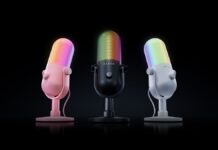 Razer skruer op for lyd og lys med Seiren V3 Chroma mikrofonen